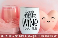 Good friends wine together SVG Product Image 1