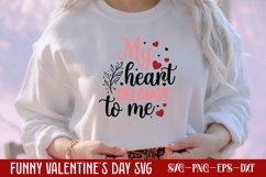 My heart belongs to me SVG Product Image 1