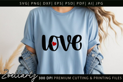 Valentine's Day SVG PNG EPS DXF Love Heart SVG for Cricut Product Image 4