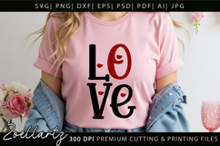 Valentine's Day SVG PNG EPS DXF Love Heart SVG for Cricut Product Image 5