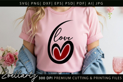 Valentine's Day SVG PNG EPS DXF Love Heart SVG for Cricut Product Image 4
