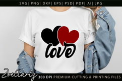 Valentine's Day SVG PNG EPS DXF Love Heart SVG for Cricut Product Image 5