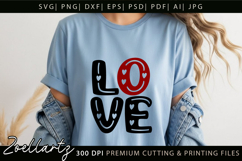 Valentine's Day SVG PNG EPS DXF Love Heart SVG for Cricut Product Image 3