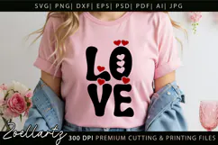 Valentine's Day SVG PNG EPS DXF Love Heart SVG for Cricut Product Image 4