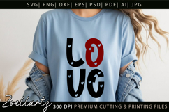 Valentine's Day SVG PNG EPS DXF Love Heart SVG for Cricut Product Image 3