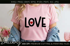 Valentine's Day SVG PNG EPS DXF Love Heart SVG for Cricut Product Image 3