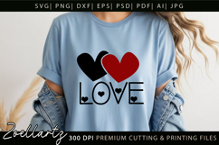 Valentine's Day SVG PNG EPS DXF Love Heart SVG for Cricut Product Image 4