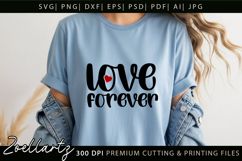 Valentine's Day SVG PNG EPS DXF Love Heart SVG for Cricut Product Image 1