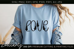 Valentine's Day SVG PNG EPS DXF Love Heart SVG for Cricut Product Image 1