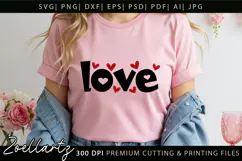 Valentine's Day SVG PNG EPS DXF Love Heart SVG for Cricut Product Image 4