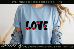 Valentine's Day SVG PNG EPS DXF Love Heart SVG for Cricut Product Image 4