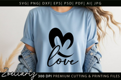 Valentine's Day SVG PNG EPS DXF Love Heart SVG for Cricut Product Image 4