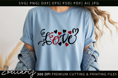 Valentine's Day SVG PNG EPS DXF Love Heart SVG for Cricut Product Image 4