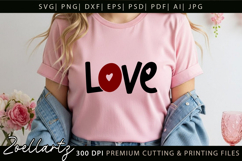 Valentine's Day SVG PNG EPS DXF Love Heart SVG for Cricut Product Image 2