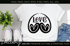 Valentine's Day SVG PNG EPS DXF Love Heart SVG for Cricut Product Image 3