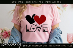 Valentine's Day SVG PNG EPS DXF Love Heart SVG for Cricut Product Image 5