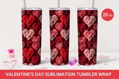 valentines day tumbler, heart tumbler, valentines day Product Image 1