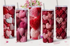 Valentines day tumbler bundle, heart tumbler Product Image 4