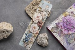 Valentine&#039;s Day, Vintage Floral Bookmarks, Printables, s1 Product Image 2