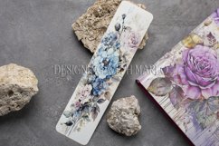 Valentine&#039;s Day, Vintage Floral Bookmarks, Printables, s1 Product Image 3