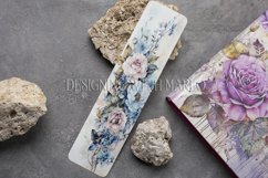Valentine&#039;s Day, Vintage Floral Bookmarks, Printables, s1 Product Image 4