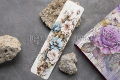 Valentine&#039;s Day, Vintage Floral Bookmarks, Printables, s1 Product Image 5
