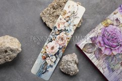 Valentine&#039;s Day, Vintage Floral Bookmarks, Printables, s10 Product Image 2