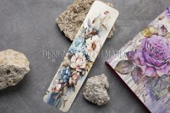 Valentine&#039;s Day, Vintage Floral Bookmarks, Printables, s10 Product Image 3