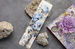 Valentine&#039;s Day, Vintage Floral Bookmarks, Printables, s11 Product Image 2