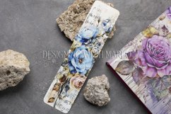 Valentine&#039;s Day, Vintage Floral Bookmarks, Printables, s11 Product Image 5