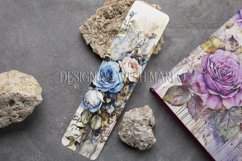Valentine&#039;s Day, Vintage Floral Bookmarks, Printables, s12 Product Image 2
