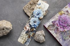 Valentine&#039;s Day, Vintage Floral Bookmarks, Printables, s12 Product Image 4