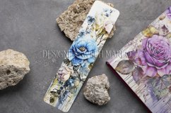 Valentine&#039;s Day, Vintage Floral Bookmarks, Printables, s12 Product Image 5