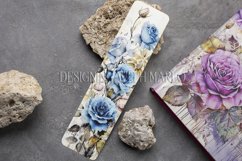 Valentine&#039;s Day, Vintage Floral Bookmarks, Printables, s13 Product Image 3