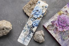 Valentine&#039;s Day, Vintage Floral Bookmarks, Printables, s14 Product Image 2