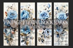 Valentine&#039;s Day, Vintage Floral Bookmarks, Printables, s15 Product Image 1