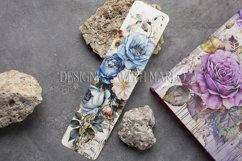 Valentine&#039;s Day, Vintage Floral Bookmarks, Printables, s15 Product Image 2