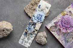 Valentine&#039;s Day, Vintage Floral Bookmarks, Printables, s15 Product Image 5