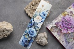 Valentine&#039;s Day, Vintage Floral Bookmarks, Printables, s16 Product Image 3