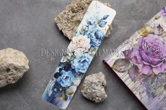 Valentine&#039;s Day, Vintage Floral Bookmarks, Printables, s16 Product Image 5