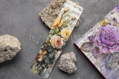 Valentine&#039;s Day, Vintage Floral Bookmarks, Printables, s17 Product Image 5