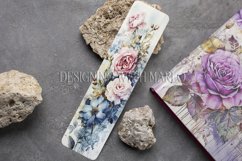 Valentine&#039;s Day, Vintage Floral Bookmarks, Printables, s2 Product Image 3