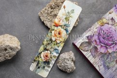 Valentine&#039;s Day, Vintage Floral Bookmarks, Printables, s20 Product Image 4
