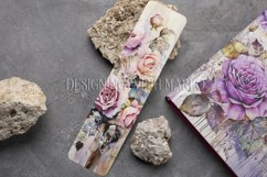 Valentine&#039;s Day, Vintage Floral Bookmarks, Printables, s22 Product Image 4
