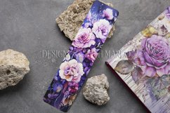 Valentine&#039;s Day, Vintage Floral Bookmarks, Printables, s24 Product Image 3