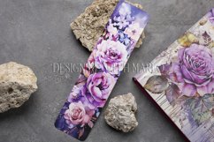 Valentine&#039;s Day, Vintage Floral Bookmarks, Printables, s24 Product Image 4