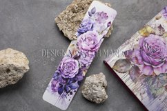 Valentine&#039;s Day, Vintage Floral Bookmarks, Printables, s25 Product Image 2