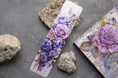 Valentine&#039;s Day, Vintage Floral Bookmarks, Printables, s25 Product Image 5
