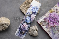 Valentine&#039;s Day, Vintage Floral Bookmarks, Printables, s26 Product Image 3