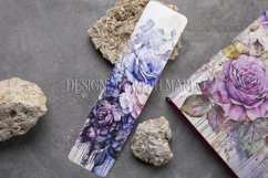 Valentine&#039;s Day, Vintage Floral Bookmarks, Printables, s26 Product Image 4